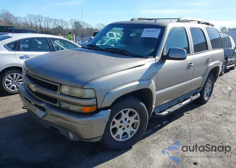 2002 Chevrolet Tahoe Z71 from USA, damaged, VIN 1GNEK13Z82R249152